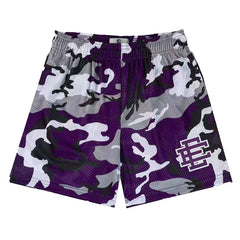 Eric Emanuel EE Camo Short Purple/White