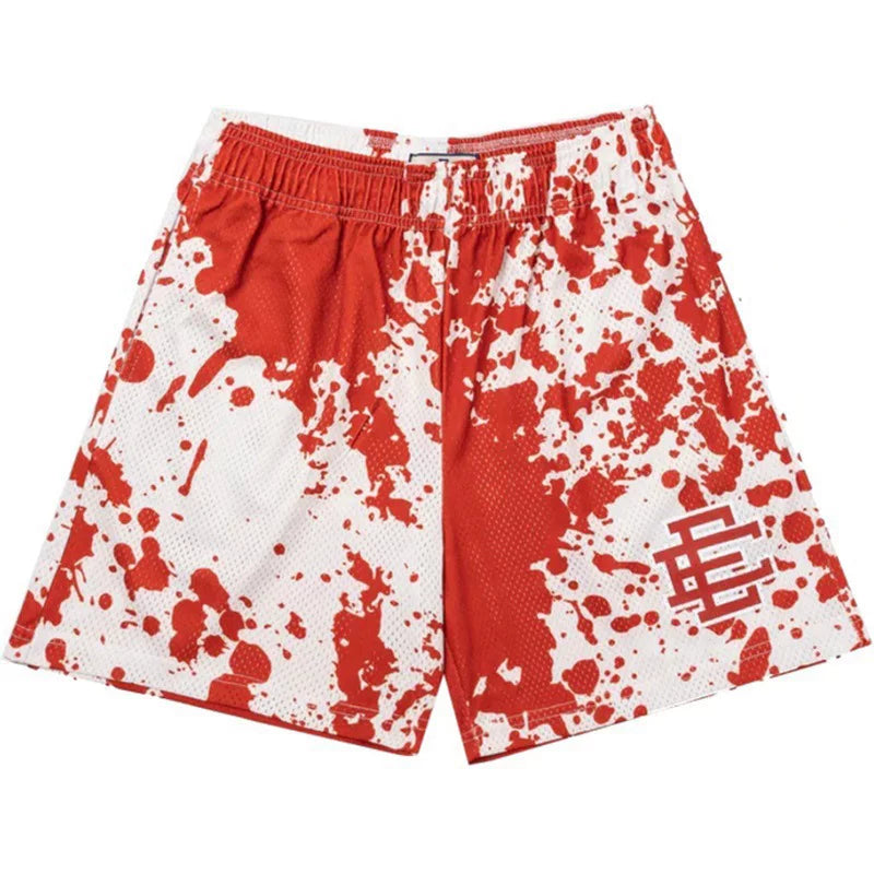 Eric Emanuel EE Paint Short Red/White