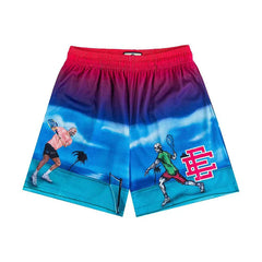 Eric Emanuel EE Basketball Short Red/Blue