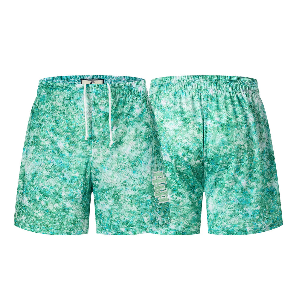 Eric Emanuel EE Tie Dye Short Green/White