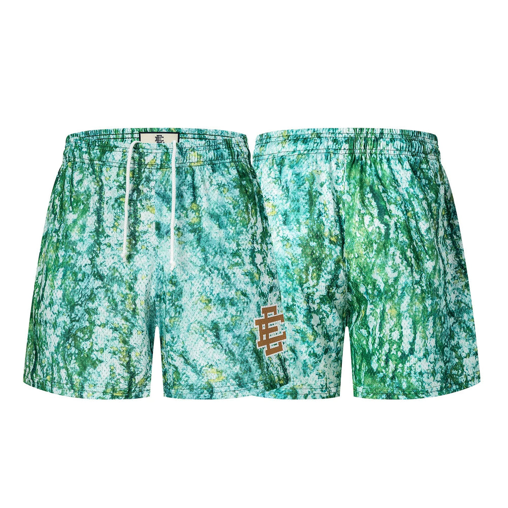 Eric Emanuel EE Tie Dye Short Green/White