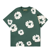 Denim Tears Cotton Wreath Graphic T-Shirt Green