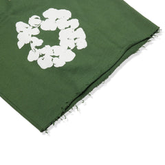 Denim Tears The Cotton Wreath Green Shorts