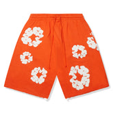Denim Tears The Cotton Wreath Orange Shorts