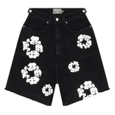 Denim Tears Wreath Jean Short Black