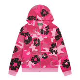Denim Tears Wreath Zip Sweatshirt 'Pink Camo'