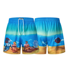 Eric Emanuel EE Beach Short Blue/Yellow