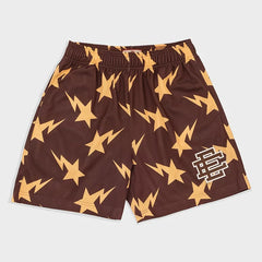 Eric Emanuel EE Star Short Brown/Yellow