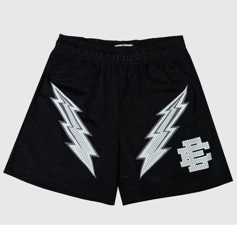 Eric Emanuel EE Lightning Graphic Short Black/White