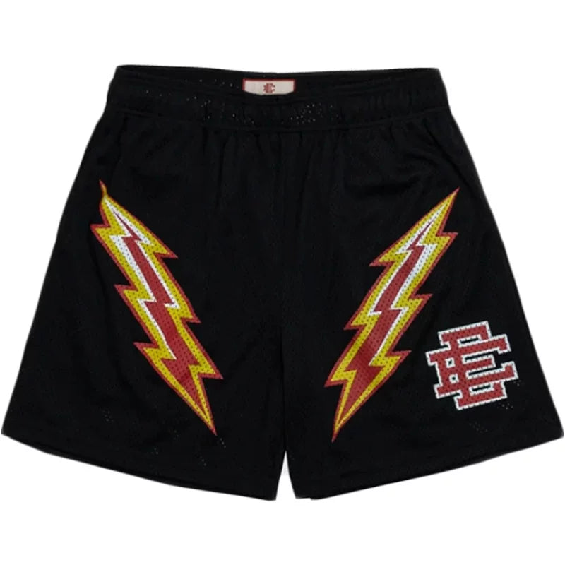Eric Emanuel EE Lightning Graphic Short Black/Red