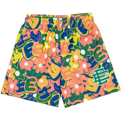 Eric Emanuel EE Allover Print Short Green/Pink