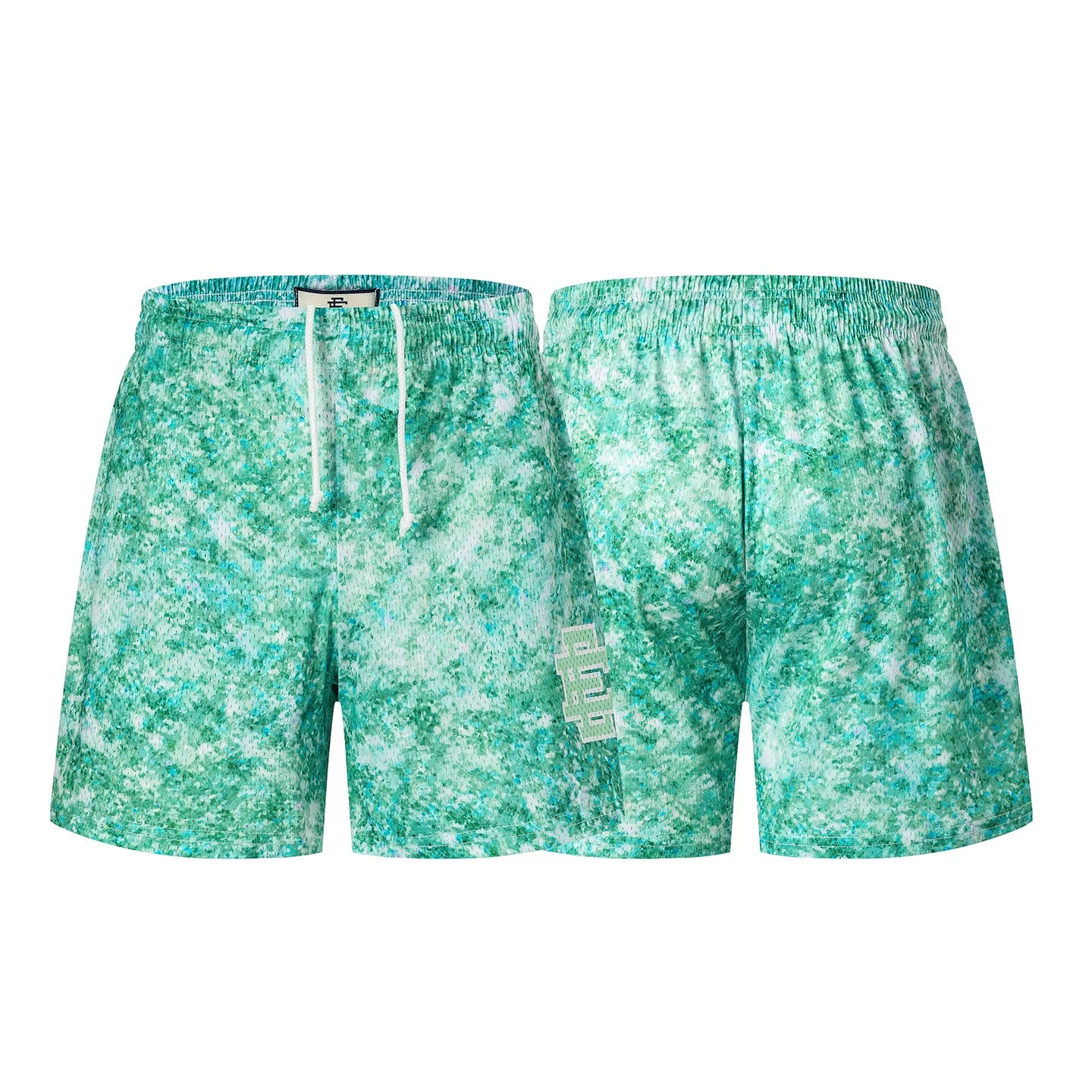 Eric Emanuel EE Tie Dye Short Green/White