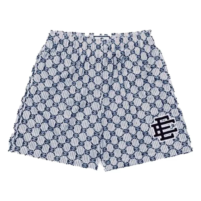 Eric Emanuel EE Pattern Short Blue/White