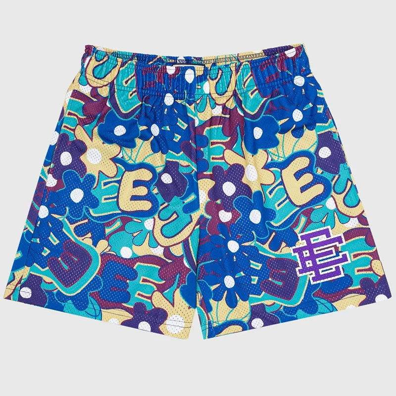 Eric Emanuel EE Allover Print Short Blue/Multi