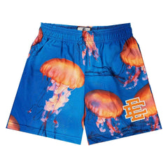 Eric Emanuel EE Jellyfish Print Short Blue/Orange