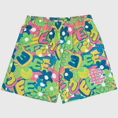 Eric Emanuel EE Allover Print Short Green/Multi