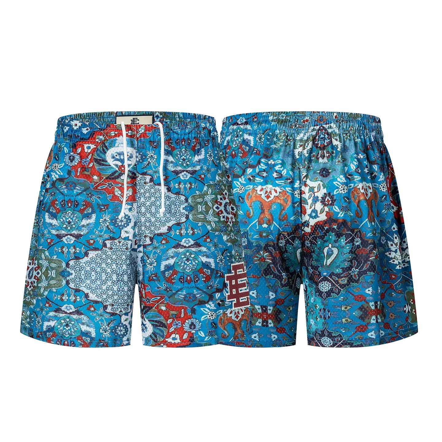 Eric Emanuel EE Paisley Short Blue/Red