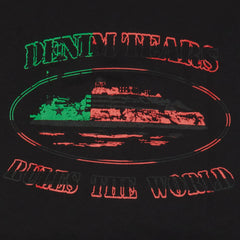 Corteiz x Denim Cortears OG Alcatraz Black T Shirt