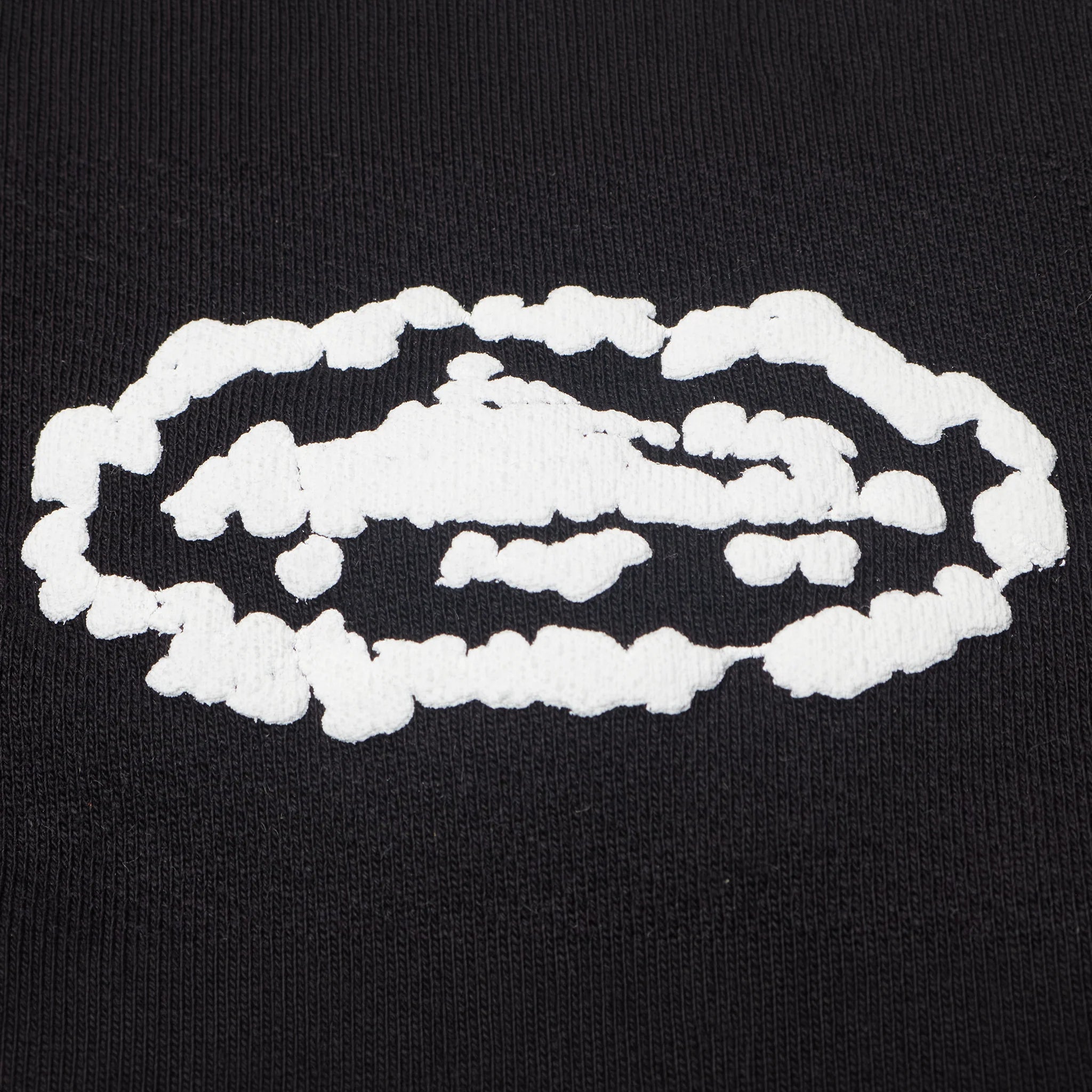 Corteiz x Denim Tears Cotton Wreath Black Zip-up Hoodie