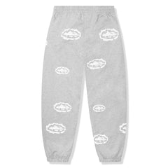 Corteiz x Denim Tears Island Wreath Grey Sweatpants
