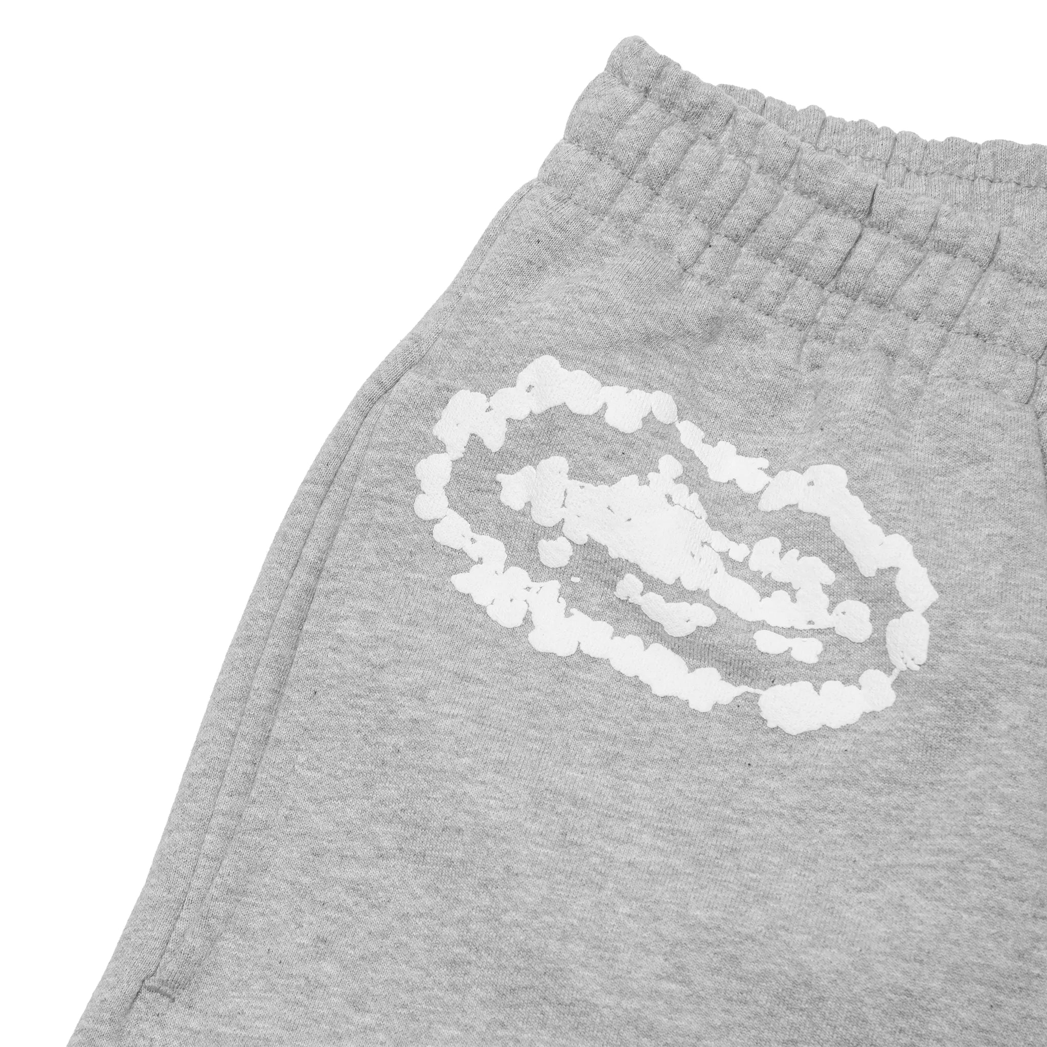 Corteiz x Denim Tears Island Wreath Grey Sweatpants
