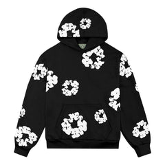 Denim Tears Black Cotton Wreath Sweatshirt