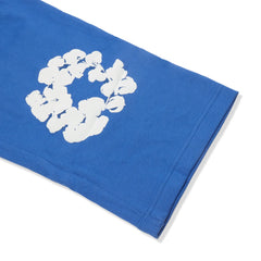 Denim Tears The Cotton Wreath Baggy Blue Sweatpants