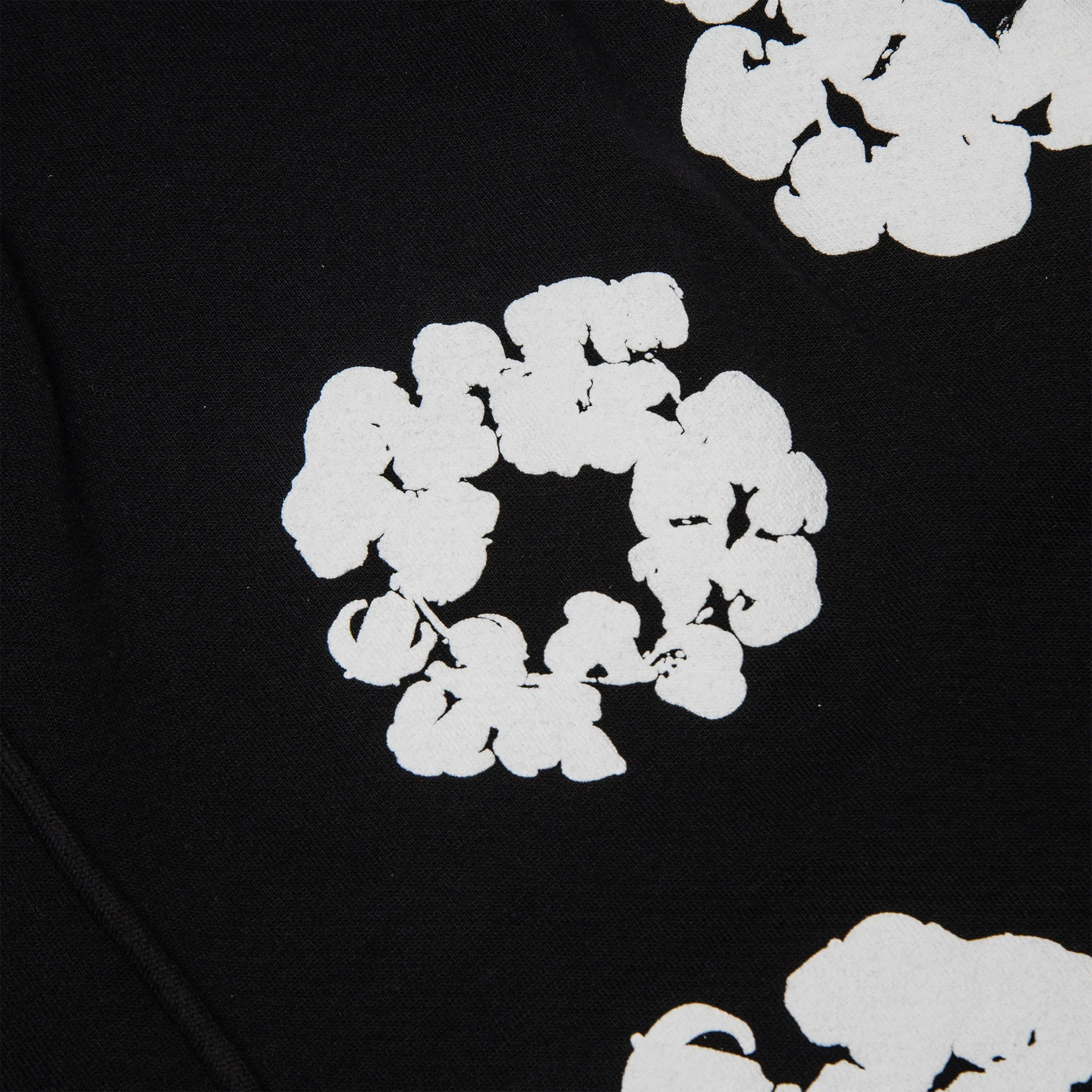 Denim Tears The Cotton Wreath Black Shorts
