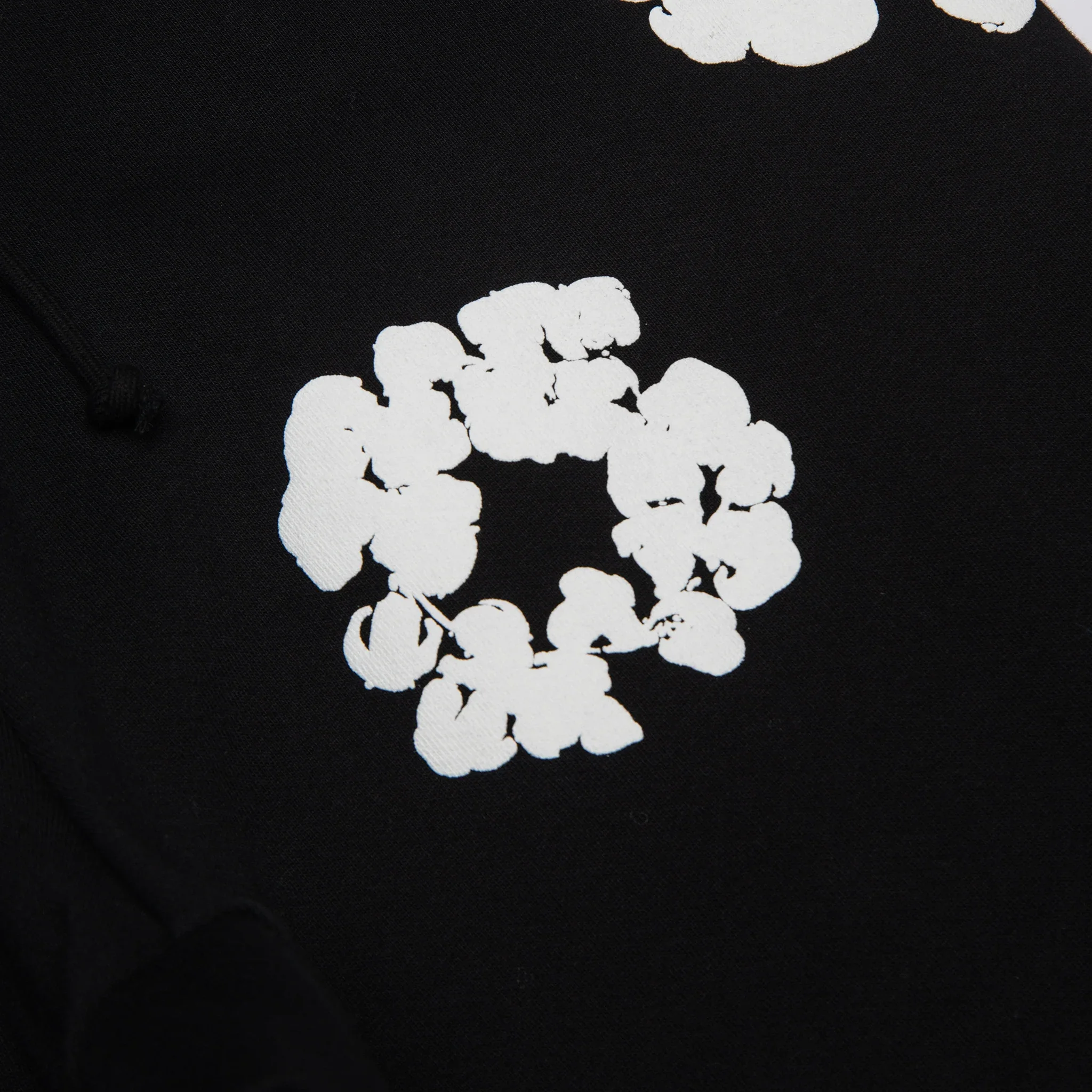Denim Tears The Cotton Wreath Black Sweatpants