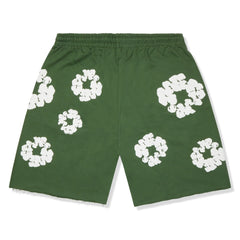 Denim Tears The Cotton Wreath Green Shorts