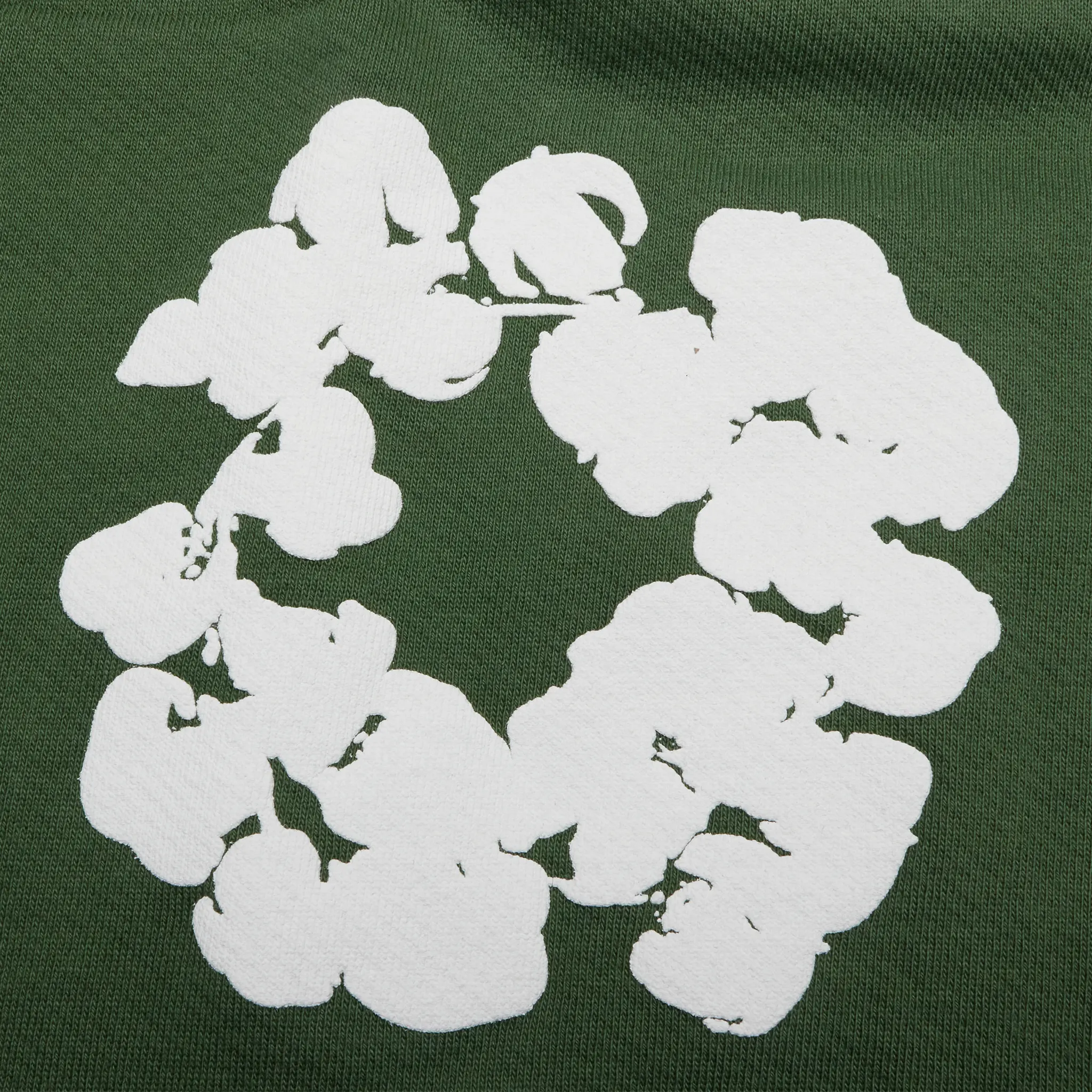 Denim Tears The Cotton Wreath Green Shorts