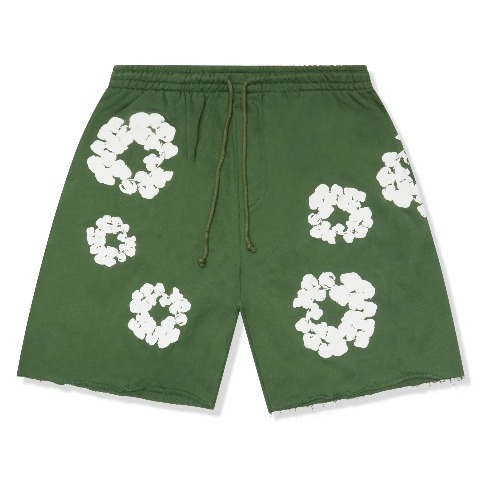 Denim Tears The Cotton Wreath Green Shorts