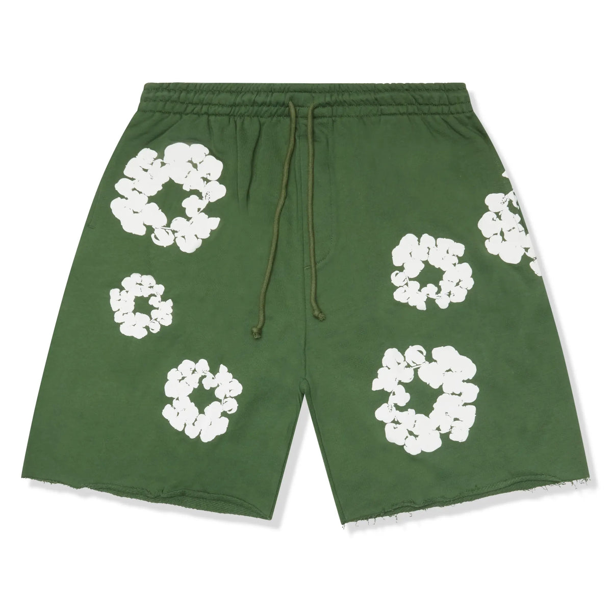 Denim Tears The Cotton Wreath Green Shorts