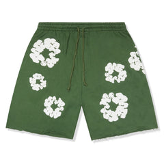 Denim Tears The Cotton Wreath Green Shorts