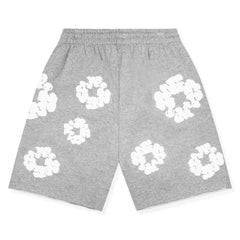Denim Tears The Cotton Wreath Grey Shorts