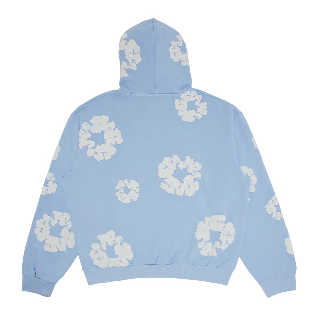 Denim Tears The Cotton Wreath Hoodie 'Powder Blue'