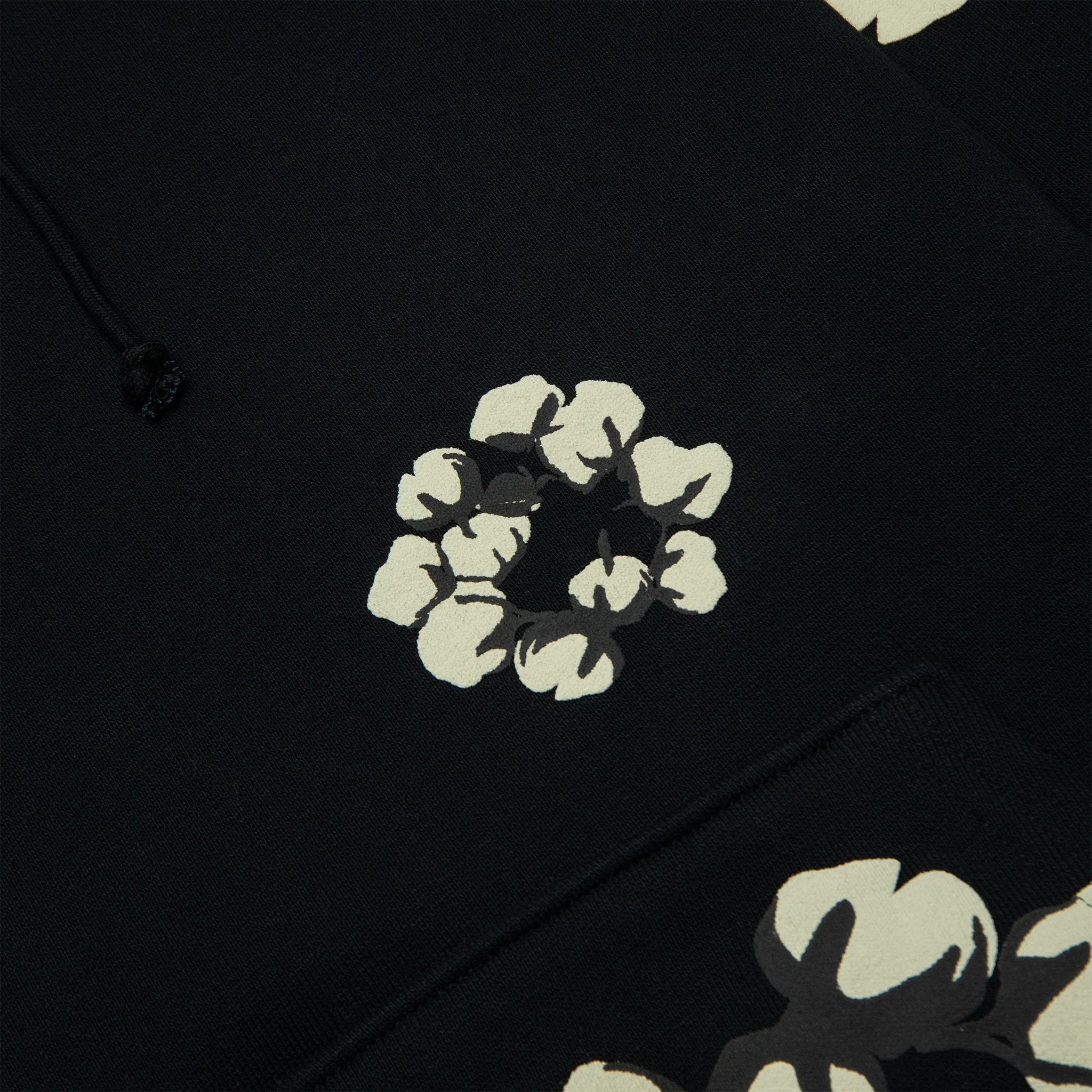 Denim Tears x CPFM Cactus Tears Wreath Black Hoodie