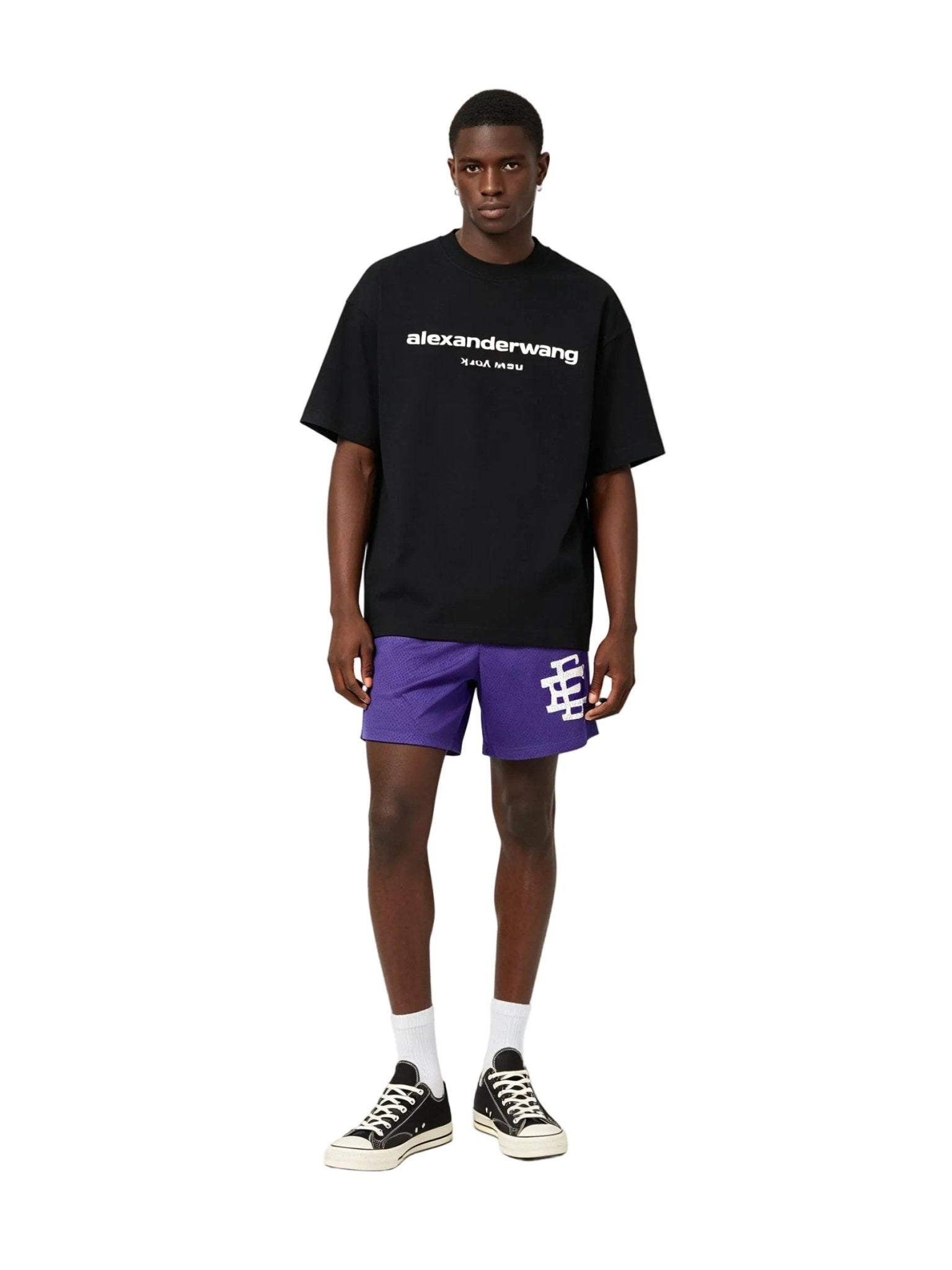 Eric Emanuel EE Akimbo Tyrrell Winston Short Purple White