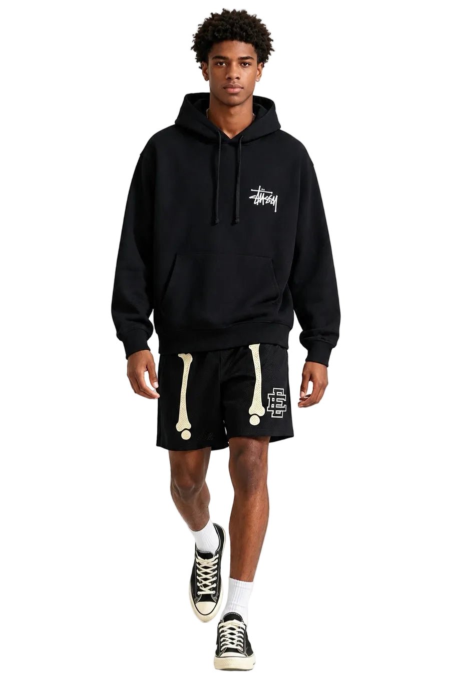 Eric Emanuel EE Basic Core Short Black Bones