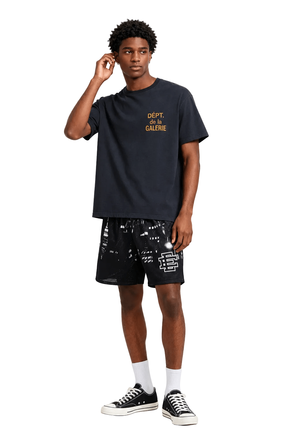Eric Emanuel EE Basic Core Short Black Skyline