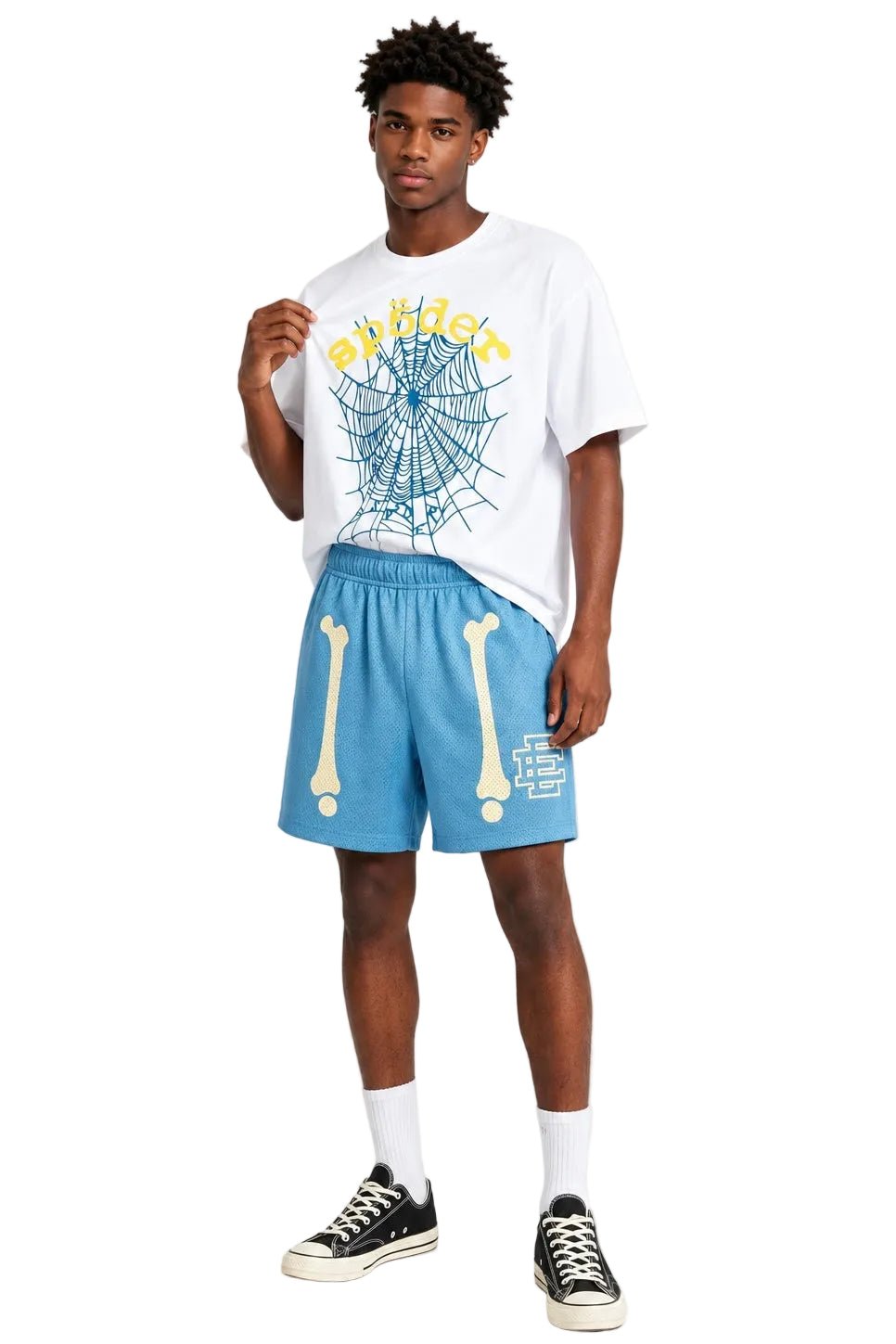 Eric Emanuel EE Basic Core Short Carolina Blue Bones