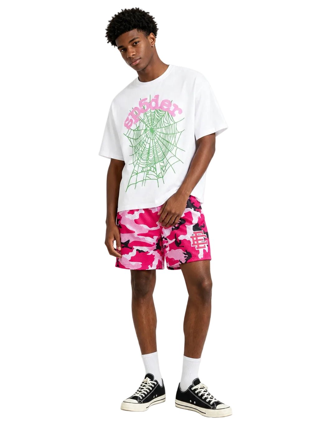 Eric Emanuel EE Basic Core Short Pink Black Camo