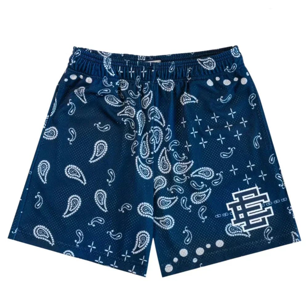 Eric Emanuel EE Basic Core Short SS25 Navy Paisley