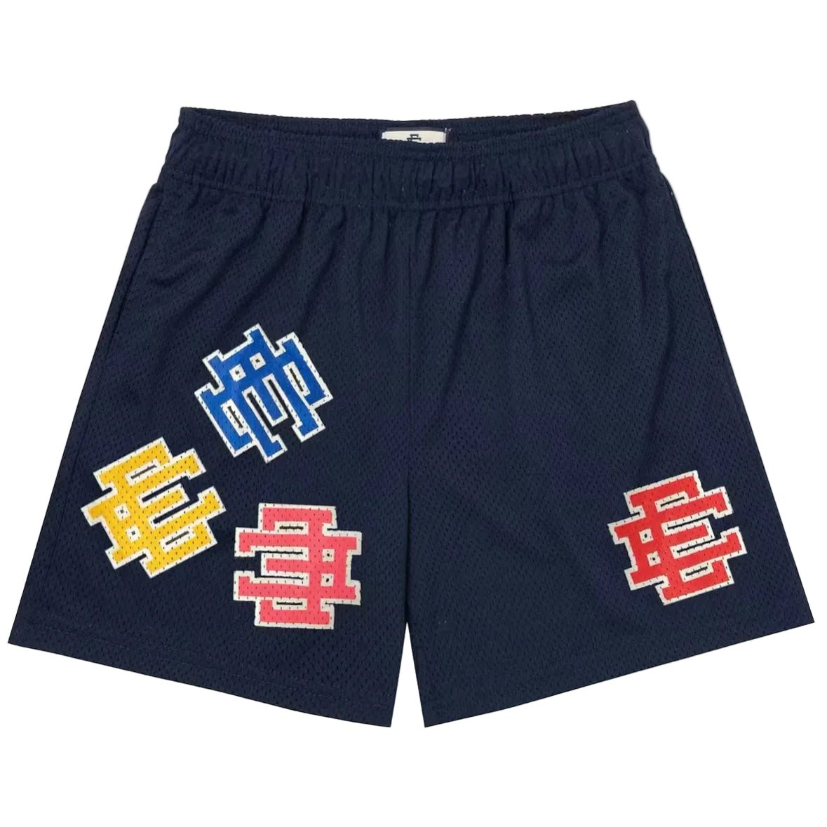 Eric Emanuel EE Basic Core Test Print Short Navy Test Print