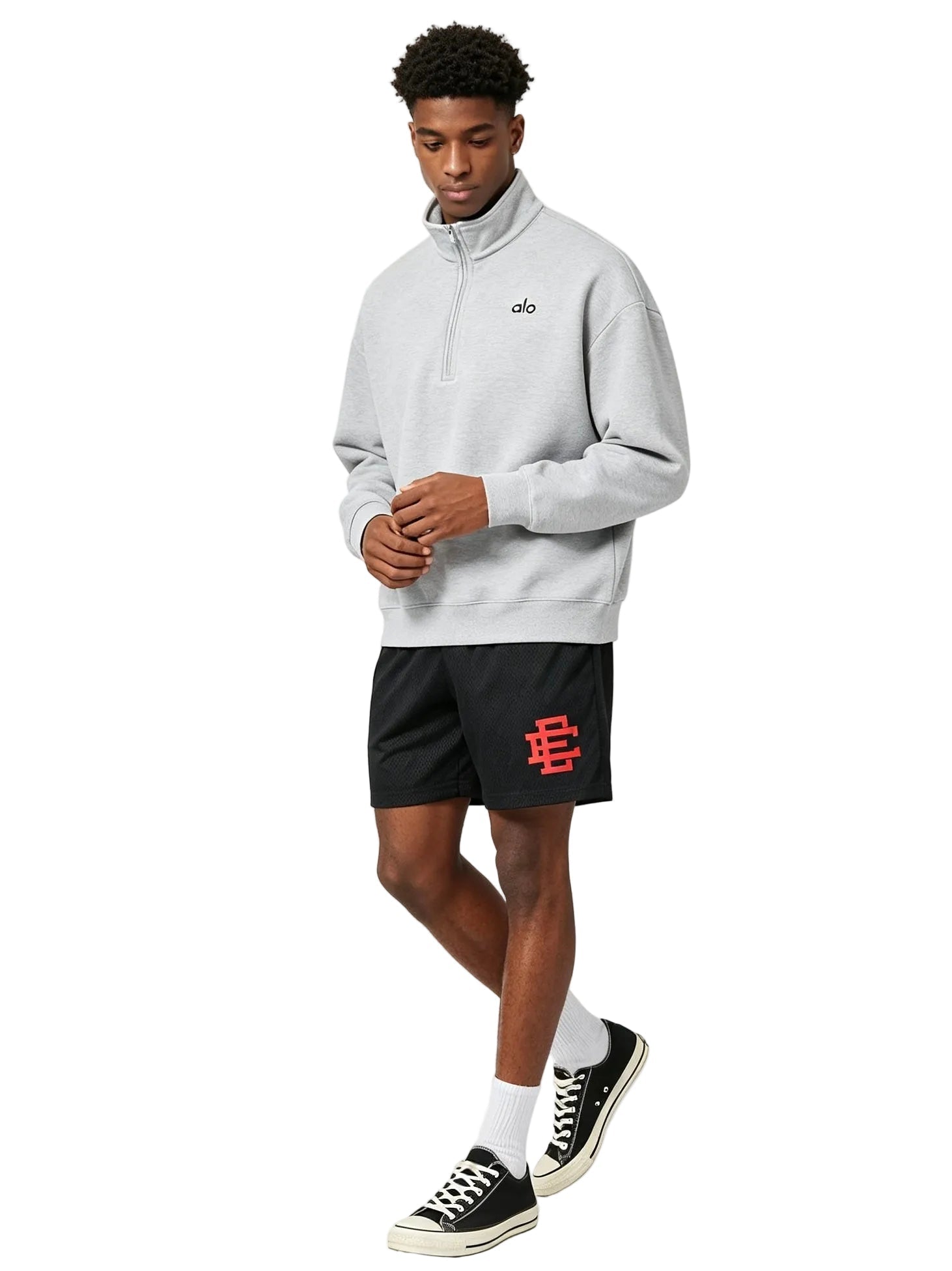 Eric Emanuel EE Basic Short (SS22) Black/Red