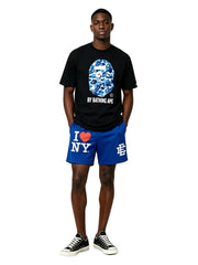 Eric Emanuel EE I Love New York Short  Royal Blue White