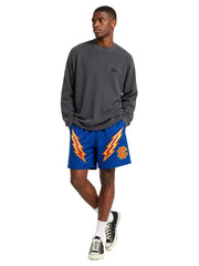 Eric Emanuel EE Short Blue Red Bolt