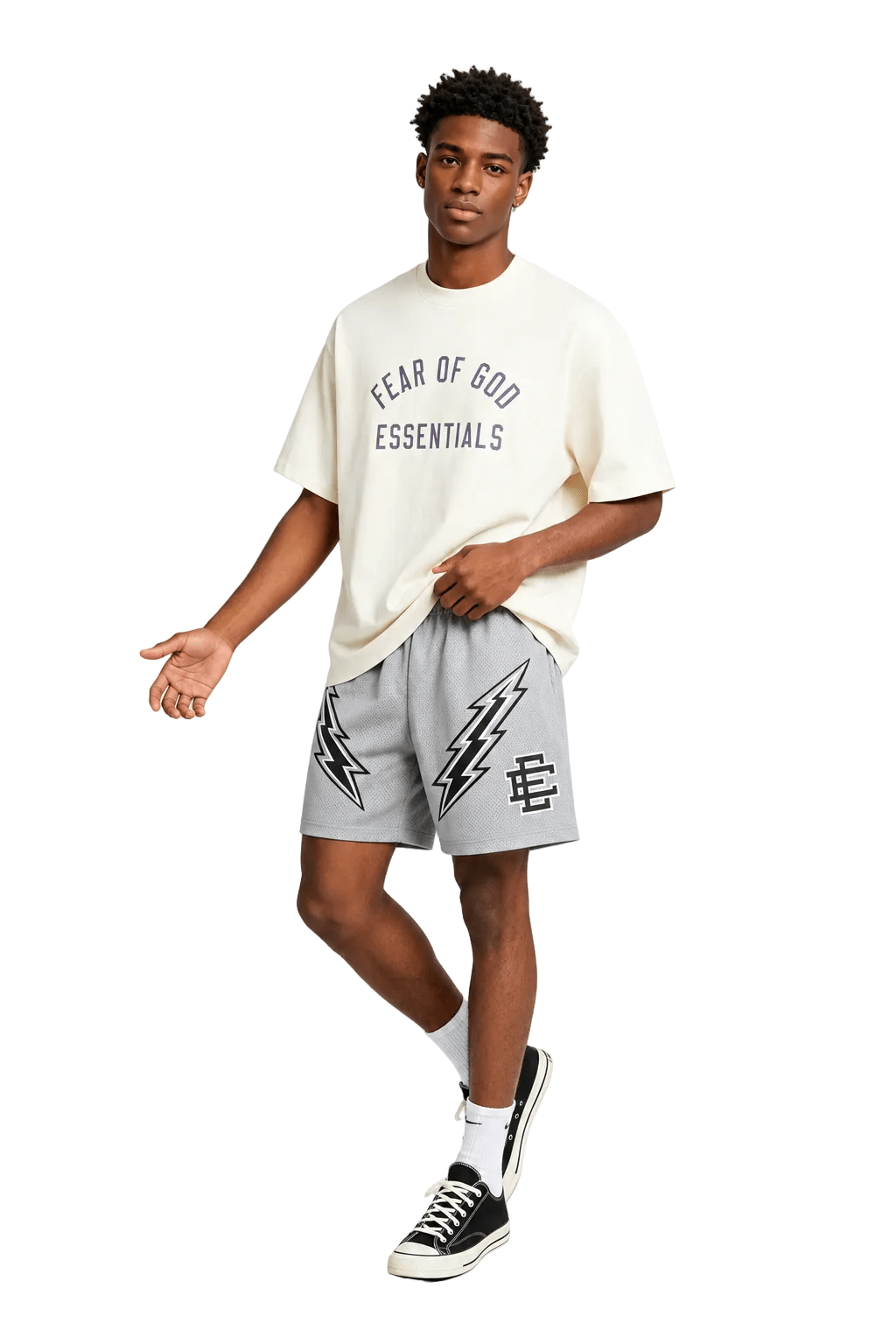 Eric Emanuel EE Short Maryland Grey Bolt