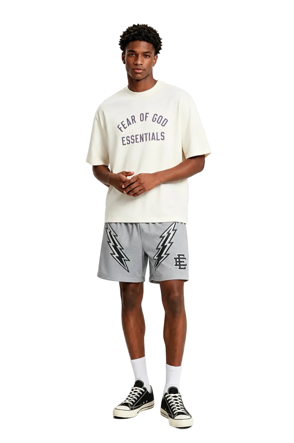 Eric Emanuel EE Short Maryland Grey Bolt