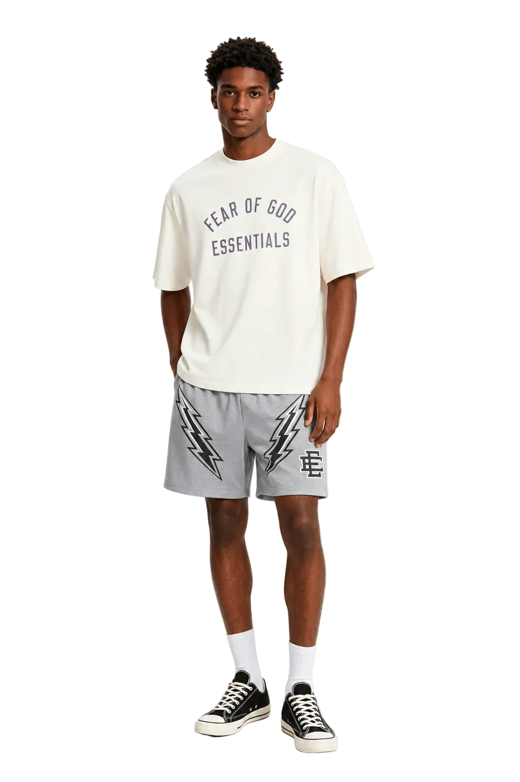 Eric Emanuel EE Short Maryland Grey Bolt